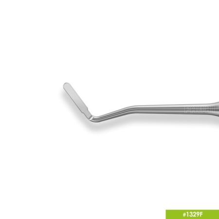 1329F Малая двухсторонняя гладилка - пакер с эргономичной ручкой Ø10мм Без Покрытия