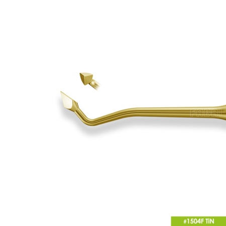 1504F TiN Инструмент для моделирования с эргономичной ручкой Ø10мм Покрытие Gold 1504F TiN Инструмент для моделирования с эргономичной ручкой Ø10мм Покрытие Gold