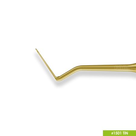 1501 TiN Штопфер - конденсатор - гладилка с ручкой Ø6мм Покрытие Gold