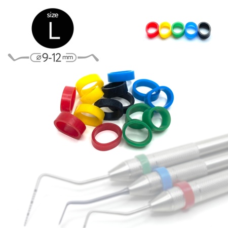 5800-15 Маркировочные кольца Размер "L" MIX-5цветов [упак-50шт]