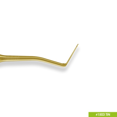 1503 TiN Малая двусторонняя гладилка с ручкой Ø6мм Покрытие Gold 1503 TiN Малая двусторонняя гладилка с ручкой Ø6мм Покрытие Gold