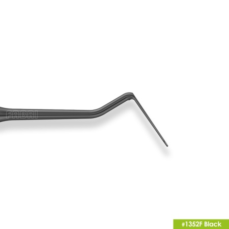 1352F Black Большая универсальная двухсторонняя гладилка с эргономичной ручкой Ø10мм Покрытие Black
