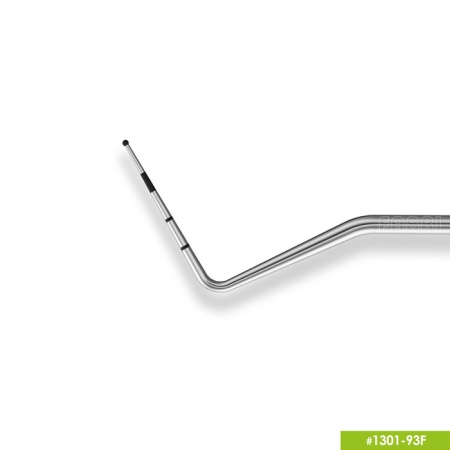 1301-93F Двухсторонний пародонтологический мерный зонд Шкалы ВОЗ+UNC-15 Эргономичная ручка Ø10мм