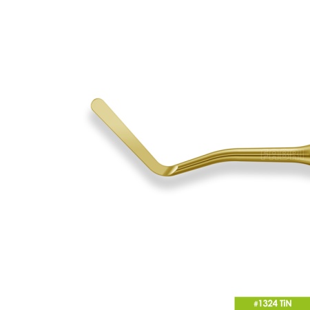 1324 TiN Удлиненная средняя гладилка с обратноконусовидным штопфером Ø2,0мм с ручкой Ø6мм Покрытие Gold 1324 TiN Удлиненная средняя гладилка с обратноконусовидным штопфером Ø2,0мм с ручкой Ø6мм Покрытие Gold
