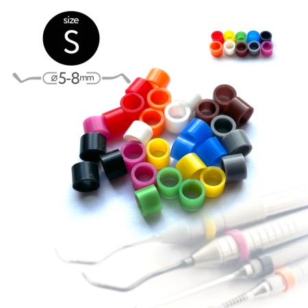 5700-110 Маркировочные кольца Размер "S" MIX-10цветов [упак-100шт]