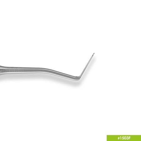 1503F Малая двусторонняя гладилка с эргономичной ручкой Ø10мм Без Покрытия