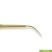 1302 TiN Двухсторонняя серповидная гладилка с ручкой Ø6мм Покрытие Gold