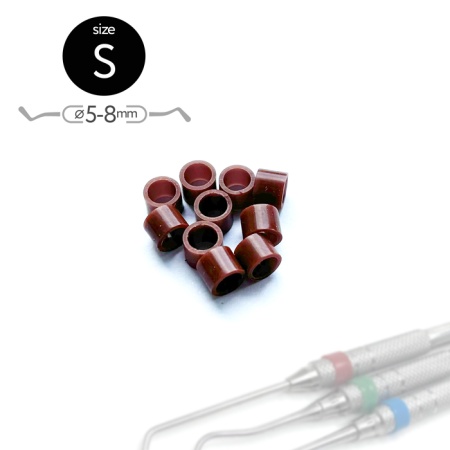 5708 Маркировочные кольца Размер "S" КОРИЧНЕВЫЕ (упак 50 шт) 5708 Маркировочные кольца Размер "S" КОРИЧНЕВЫЕ (упак 50 шт)