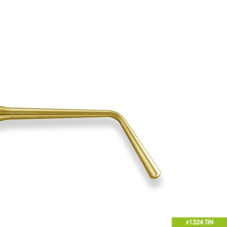 1324 TiN Удлиненная средняя гладилка с обратноконусовидным штопфером Ø2,0мм с ручкой Ø6мм Покрытие Gold 1324 TiN Удлиненная средняя гладилка с обратноконусовидным штопфером Ø2,0мм с ручкой Ø6мм Покрытие Gold