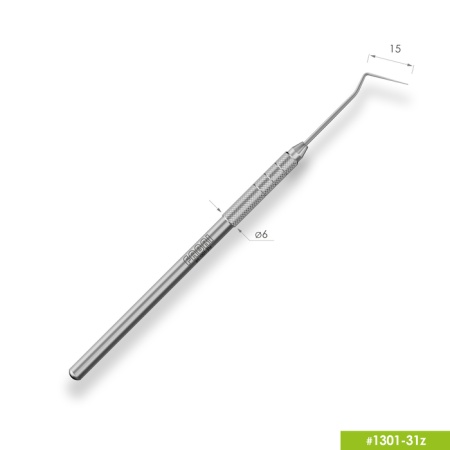 1301-31z Улучшенный двухугловой зонд с ручкой  Ø6мм 1301-31z Улучшенный двухугловой зонд с ручкой  Ø6мм